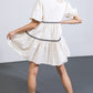 A WOW MOMENT WOVEN MINI DRESS