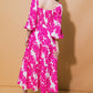 ALL THE DRAMA WOVEN MIDI DRESS