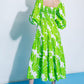 ALL THE DRAMA WOVEN MIDI DRESS