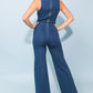AMERICAN HEARTBREAK DENIM JUMPSUIT