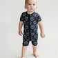 Bamboo Shorty Romper | Electric Smiley