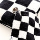 Checkered Plush Lovey | Black