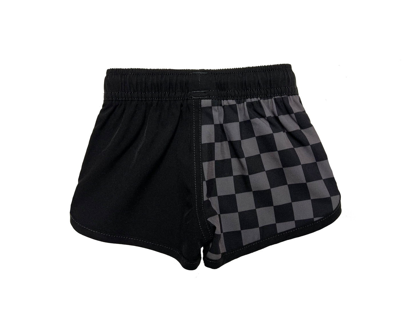 Checkered Swim Shorts