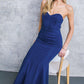ALWAYS PLAYFUL DENIM MIDI DRESS