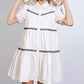A WOW MOMENT WOVEN MINI DRESS