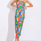 DANCING DIVA PONTI TUBE DRESS