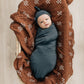 Charcoal Bamboo Newborn Knot Hat