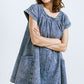 DENIM MINI DRESS