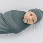 Charcoal Bamboo Swaddle Set
