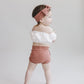 Ribbed Crop Top Set | Dusty Rose