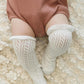 Ruffle Top Knee High Socks