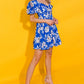 ALMOST FAMOUS POPLIN MINI DRESS
