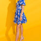 ALMOST FAMOUS POPLIN MINI DRESS