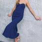 ALWAYS PLAYFUL DENIM MIDI DRESS