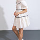 A WOW MOMENT WOVEN MINI DRESS