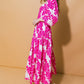 ALL THE DRAMA WOVEN MIDI DRESS