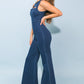 AMERICAN HEARTBREAK DENIM JUMPSUIT