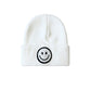 Smiley Beanie | White