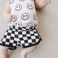 Tank & Shorts Set | Checkered Smiley