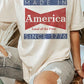Made in america oversize tee
