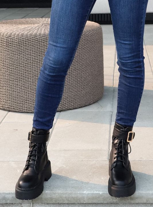 The Stevie Combat Boots