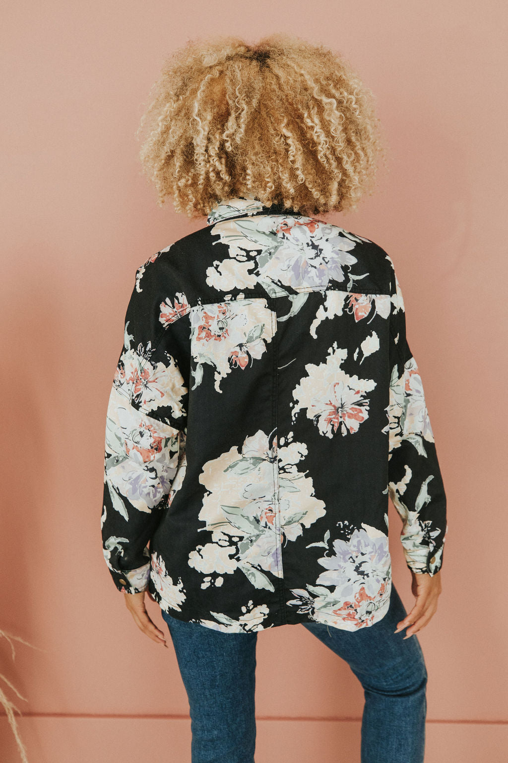 fletch floral print jacket
